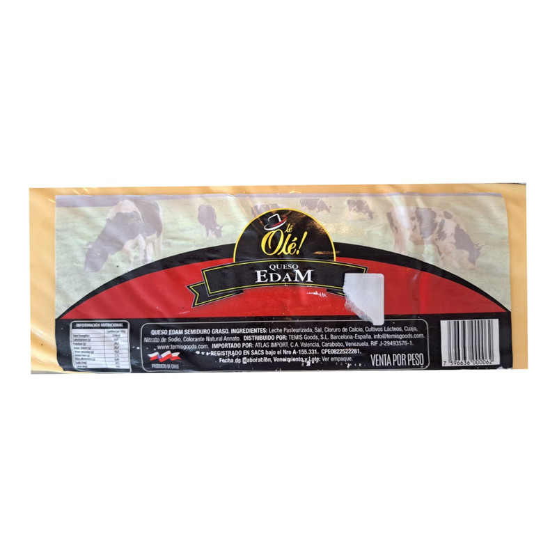 QUESO EDAM LE OLE 250 GR