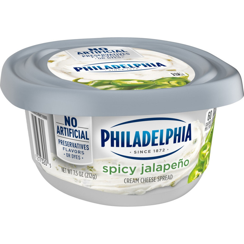 QUESO PHILADELPHIA SPICY JALAPEÑO 212G