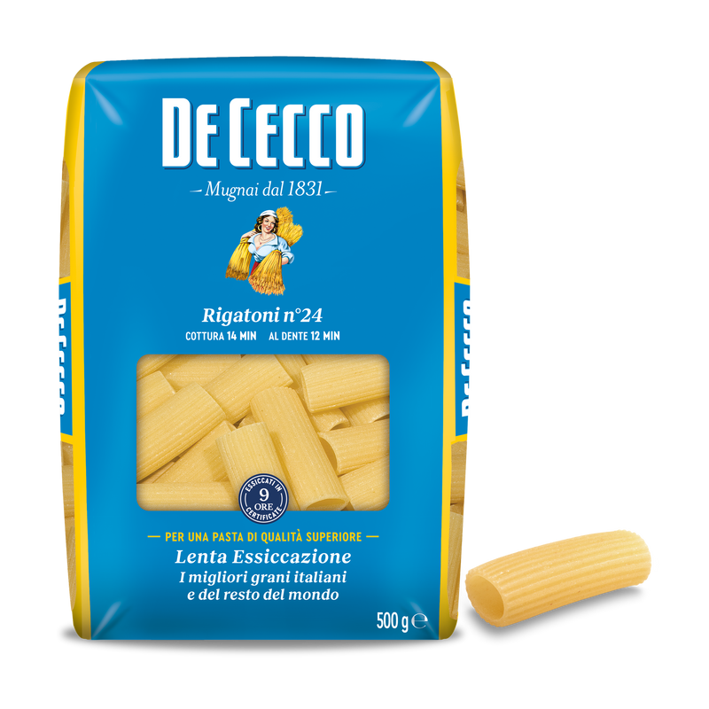 RIGATONI N-24 DE CECCO 500G