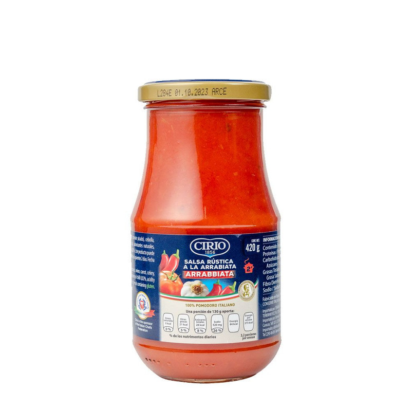 SALSA RUSTICI ARRABIATA 420GR