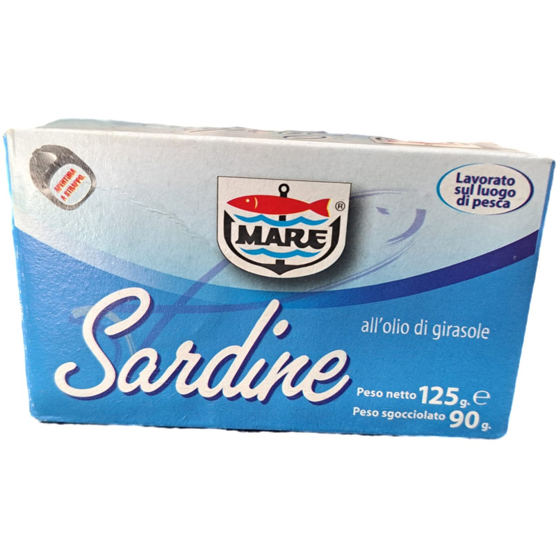 SARDINA EN ACEITE DE GIRASOL 125G