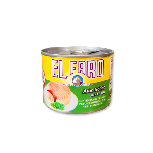 ATUN NATURAL EL FARO 140GR