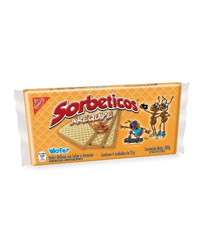 SORBETICO SABOR AREQUIPE 25G