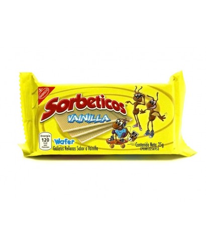 SORBETICO SABOR VAINILLA 25G