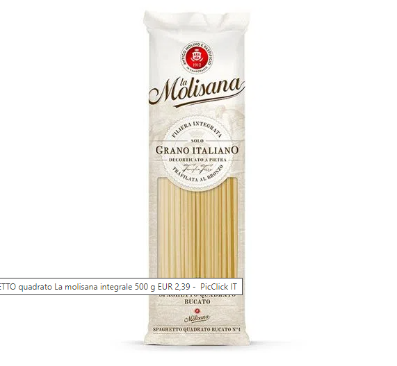 SPAGHETTO QUADRATO BUCATO LA MOLISANA