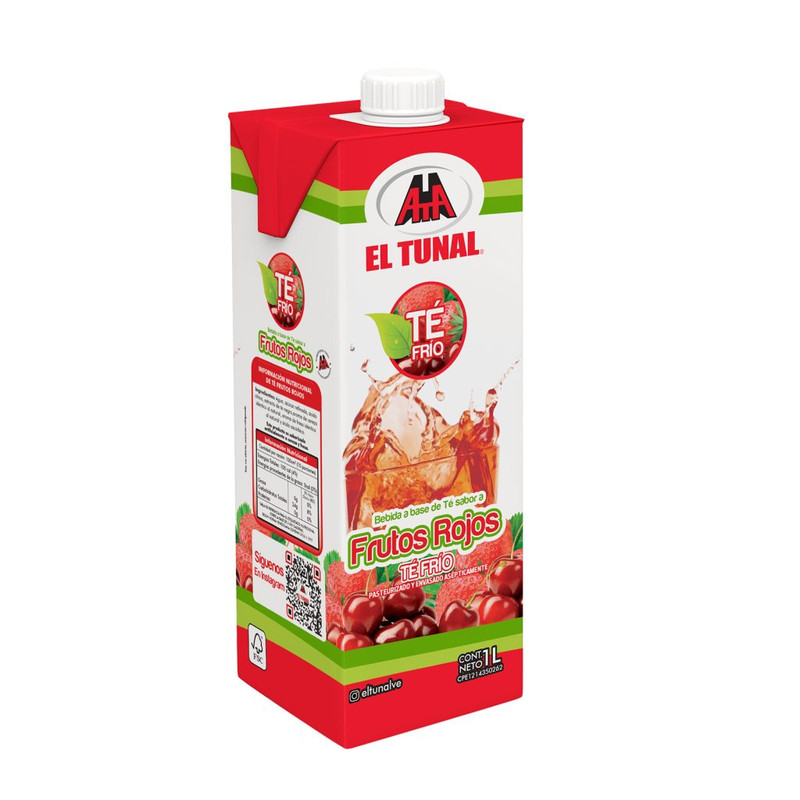 TE FRIO FRUTOS ROJOS EL TUNAL 1L