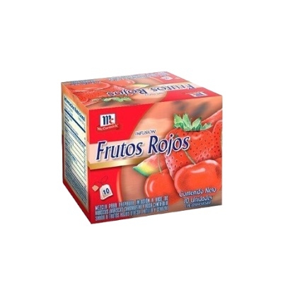 TE FRUTOS ROJOS MC CORMICK 10UND