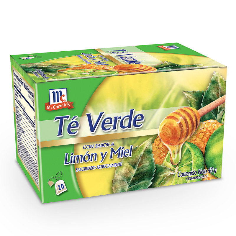 TE VERDE LIMON Y MIEL MCCORMIC