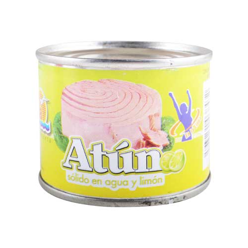 ATUN SOLIDO EN AGUA Y LIMON 140G