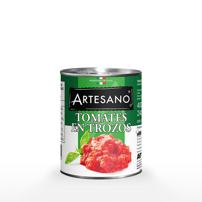 TOMATES EN TROZOS ARTESANO 400GR