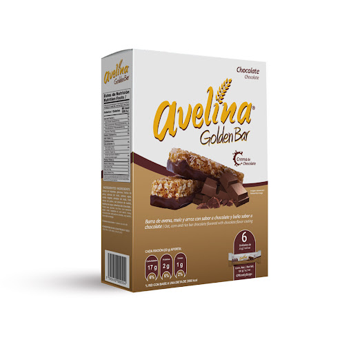 AVELINA GOLDEN BAR CHOCOLATE 6UNI