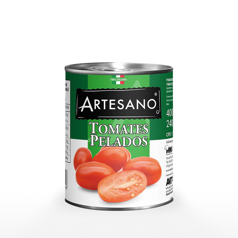 TOMATES PELADOS ARTESANO 800G