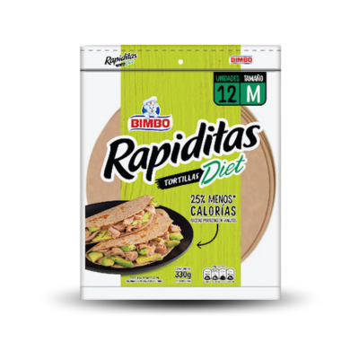 TORTILLAS DIETA BIMBO 330G