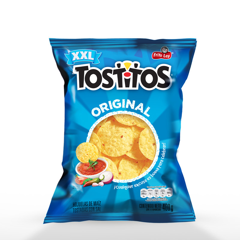 TOSTITOS ORIGINAL 400GRS