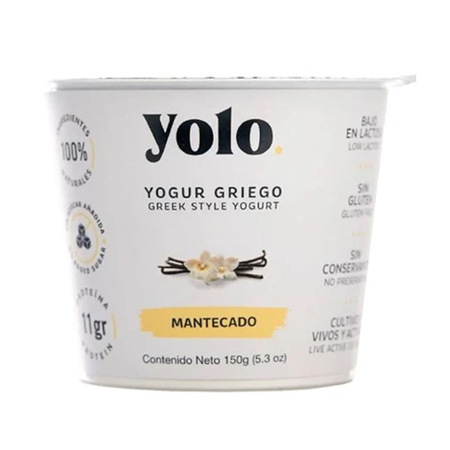 YOGUR GRIEGO YOLO MANTECADO 150GR