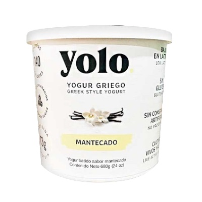 YOGUR GRIEGO YOLO MANTECADO 680GR