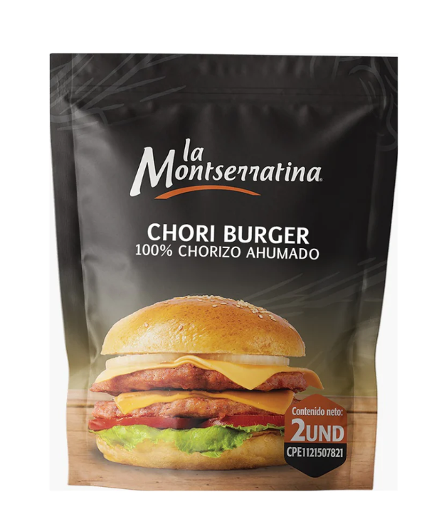 BURGER AHUMADO LA MONTSERRATINA 2UNI