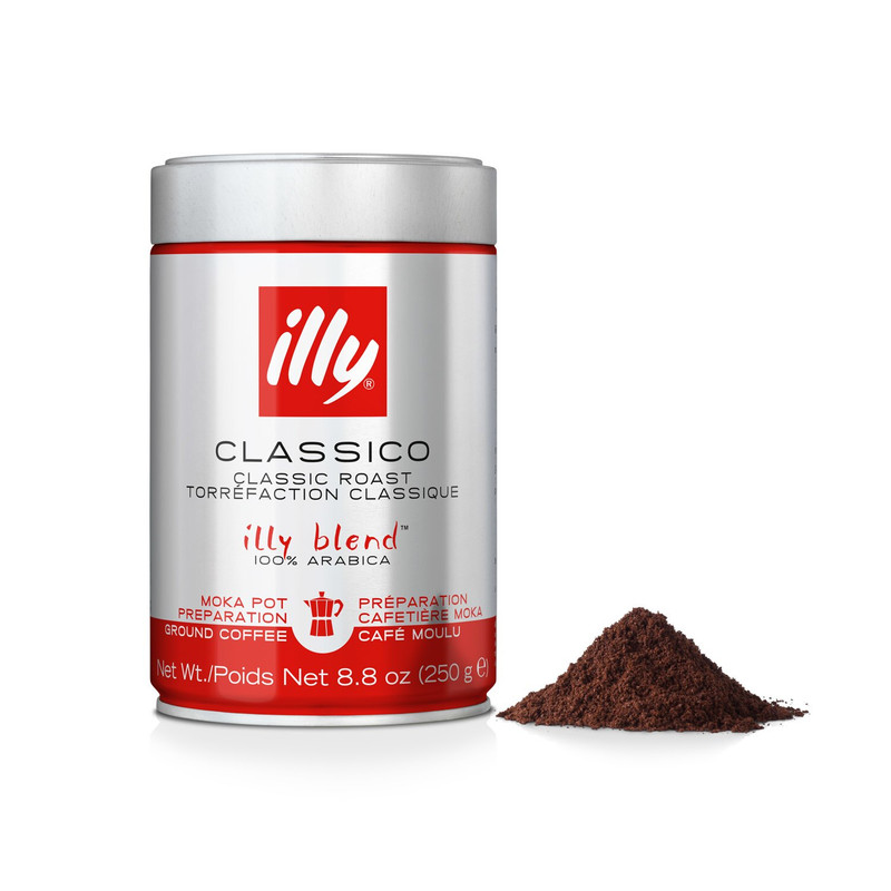 CAFE ILLY ESPRESSO CLASSICO MOLID 250G