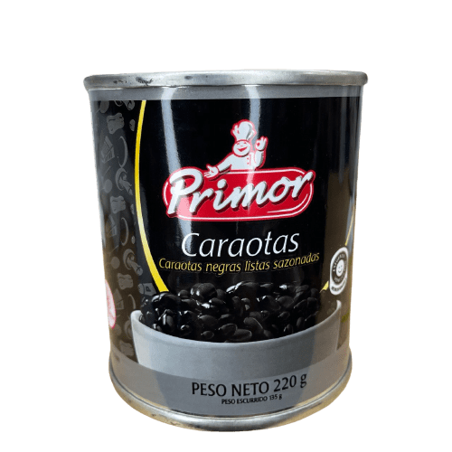 CARAOTA NEGRA SAZONADAS PRIMOR 220G