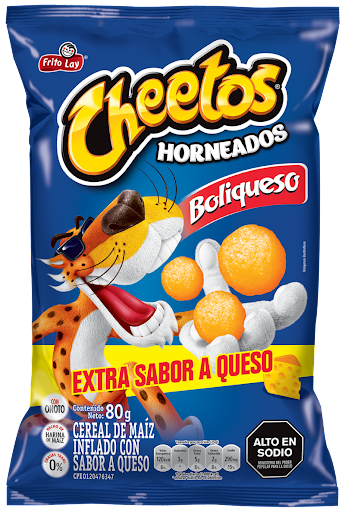 CHEETOS BOLIQUESO EXTRA QUESO 80G