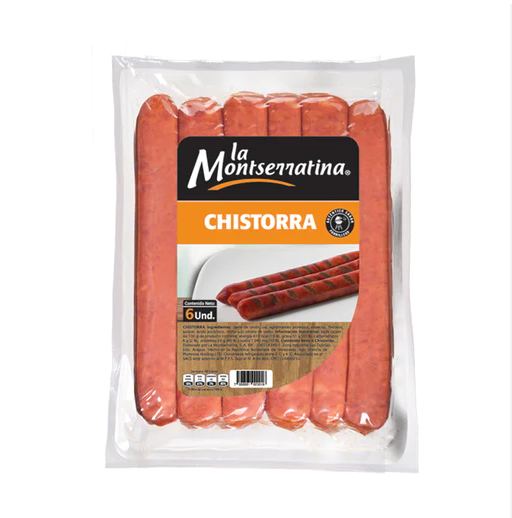 CHISTORRAS LA MONTSERRATINA 250 Gr