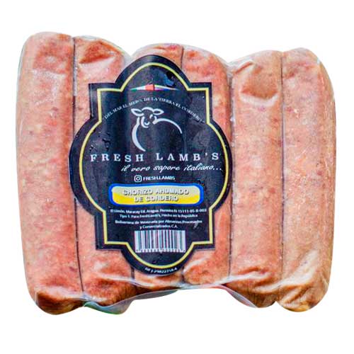 CHORIZO AHUMADO FRESH DE CORDERO