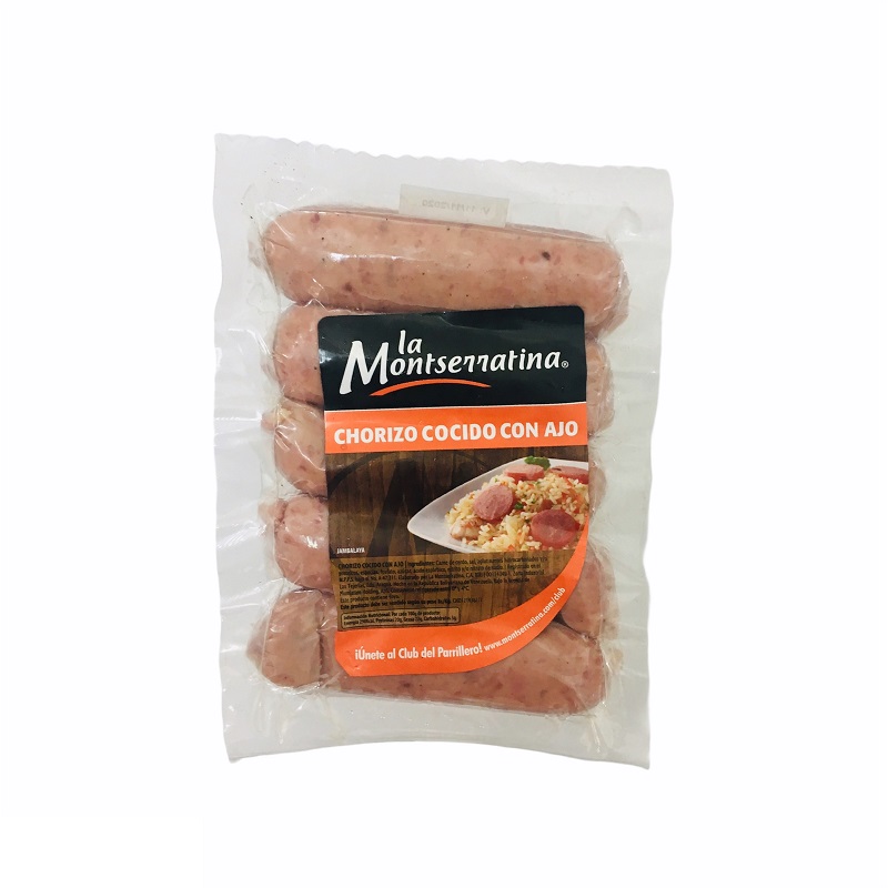 CHORIZO DE AJO LA MONTSERRATINA 410 Gr