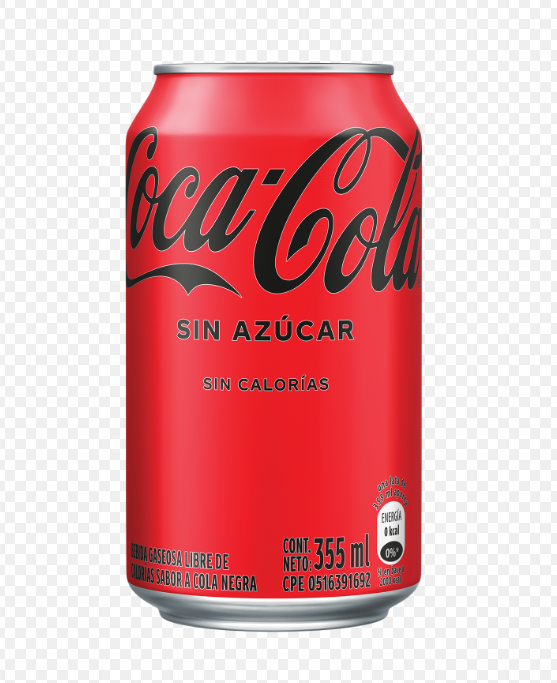 COCA COLA SIN AZUC LAT355ML