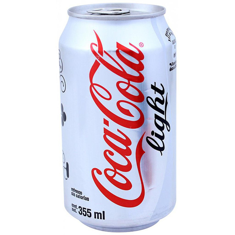 COCA-COLA LIGHT LATA 355CC