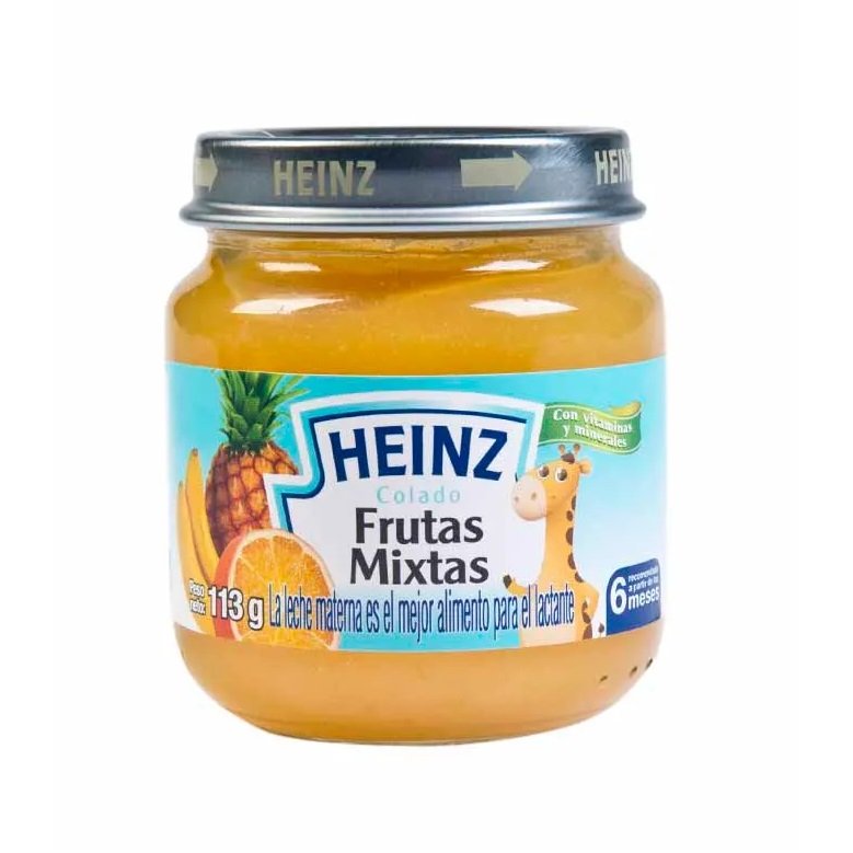 COMPOTA HEINZ FRUTAS MIXTAS 113G  