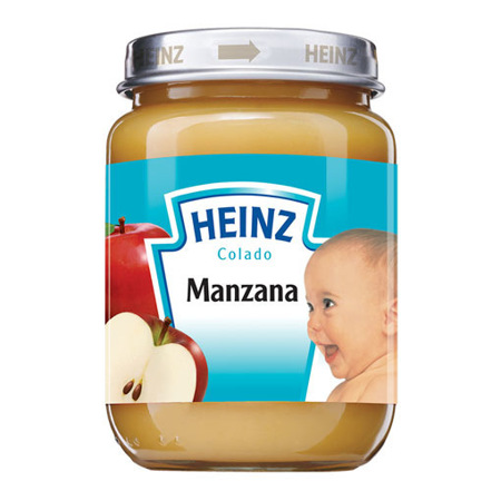 COMPOTA HEINZ MANZANA 186GR