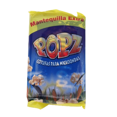 COTUFAS SABOR A MANTEQUILLA POPZ 82G.