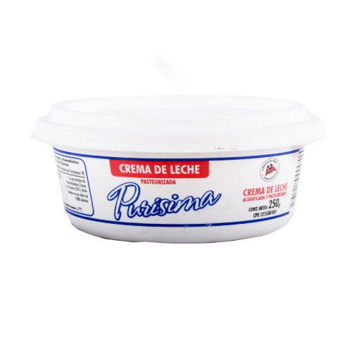 CREMA DE LECHE PURISIMA 250GR