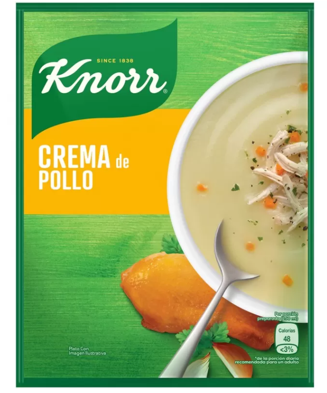 CREMA DE POLLO KNORR 60G