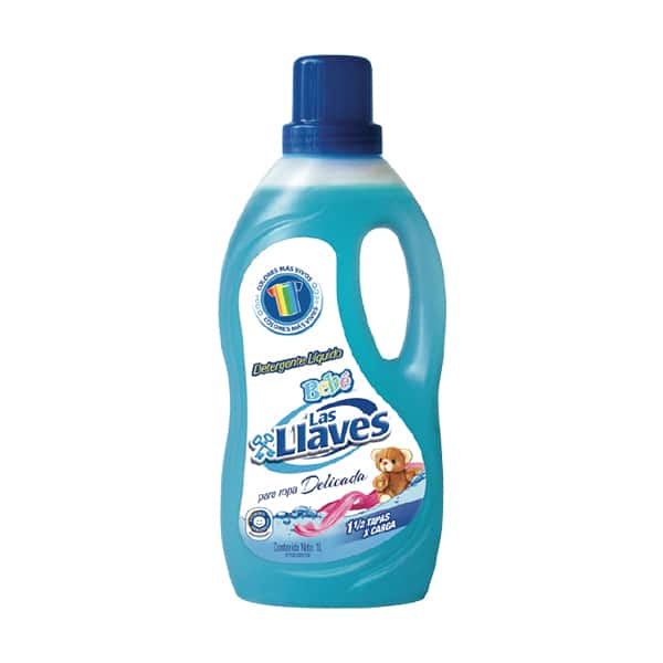 DETERGENTE LIQUIDO BEBE LAS LLAVES 1LT