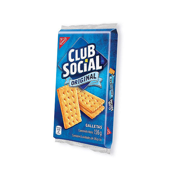 GALLETAS CLUB SOCIAL 6 UNDADES