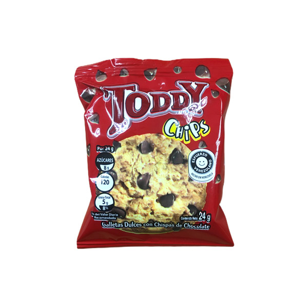 GALLETAS TODDY CHIPS 24G