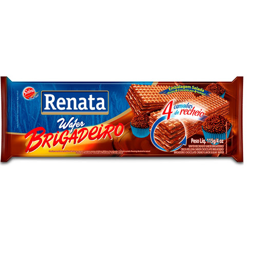 GALLETAS WAFER RENATA BRIGADEIRO 115G