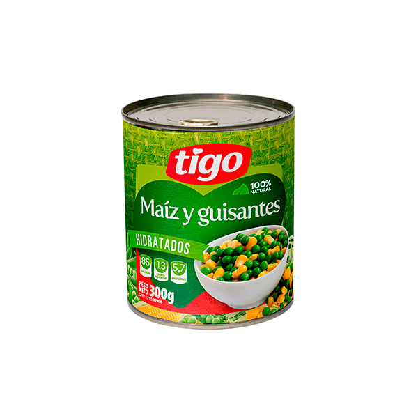 GUISANTES Y MAIZ TIGO 300GR