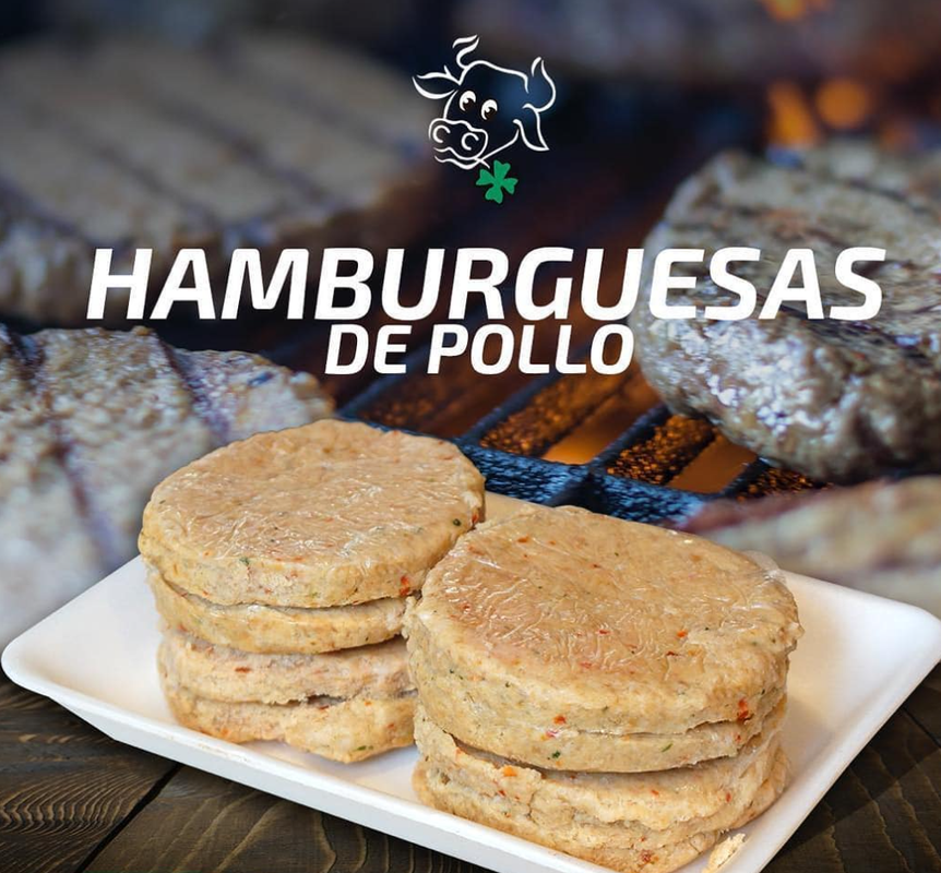 HAMBURGUESAS DE POLLO