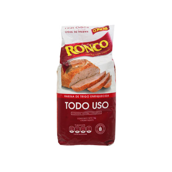 HARINA DE TRIGO TODO USO RONCO 1KG