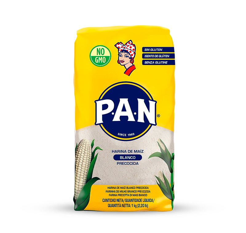 HARINA PAN MAIZ BLANCO 1 KG