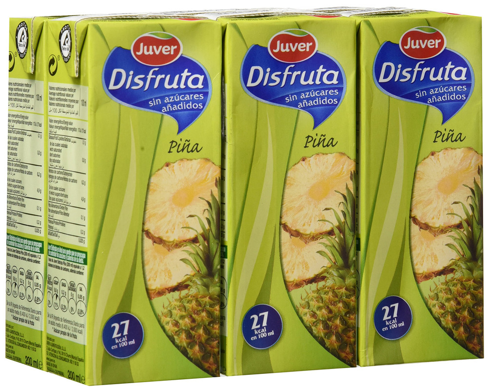 JUGO DISFRUTA PIÑA 200ML