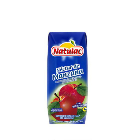 JUGO NATULAC MANZANA 250CM