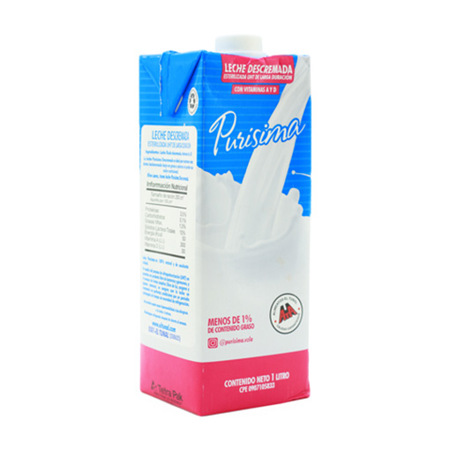 LECHE DES. LARGA DURACION PURISIMA 1 L