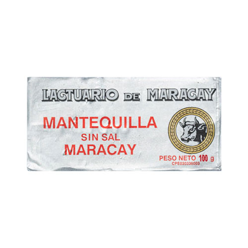 MANTEQUILLA MARACAY S/S EXTRA FINA 100G