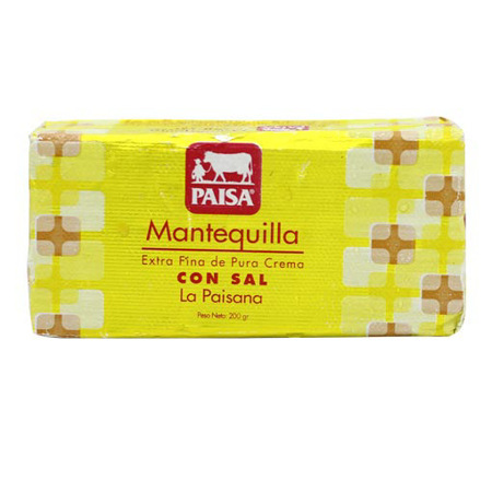 MANTEQUILLA PAISA CON SAL 200G