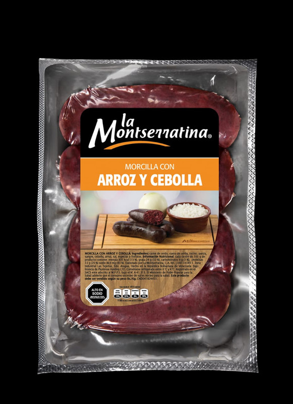 MORCILLA DE ARROZ LA MONTSERRATINA 480 G