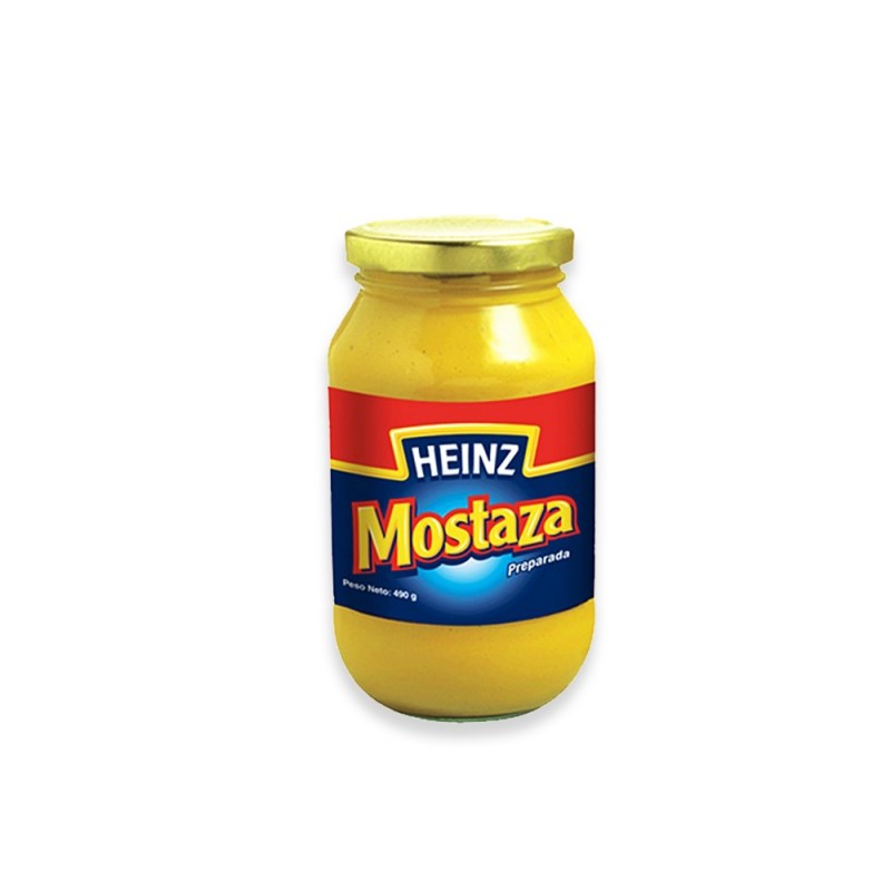 MOSTAZA HEINZ 490G