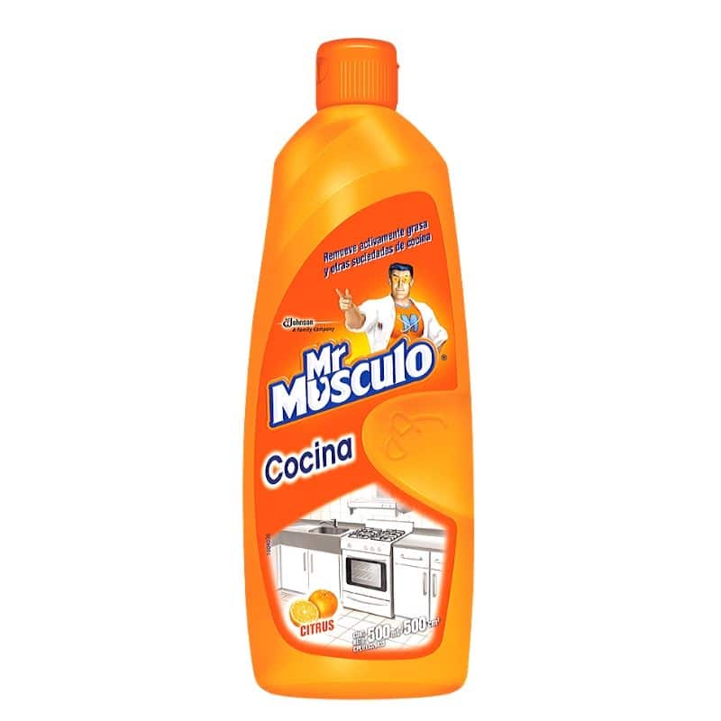 MR MUSCULO COCINA ANTIGRASA NARANJA 500M